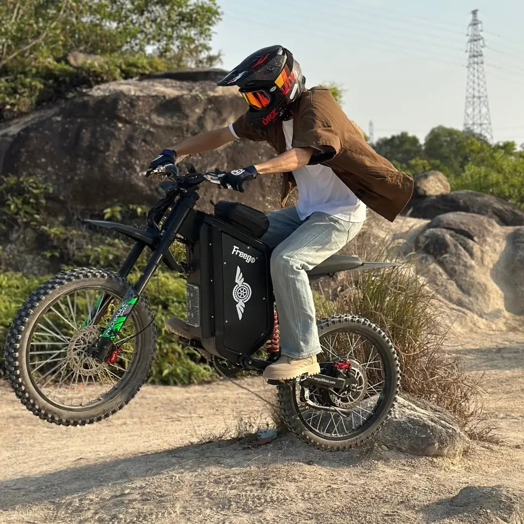 Freego X3 / X3 Pro All-Terrain Electric Dirt Bike with Pedals