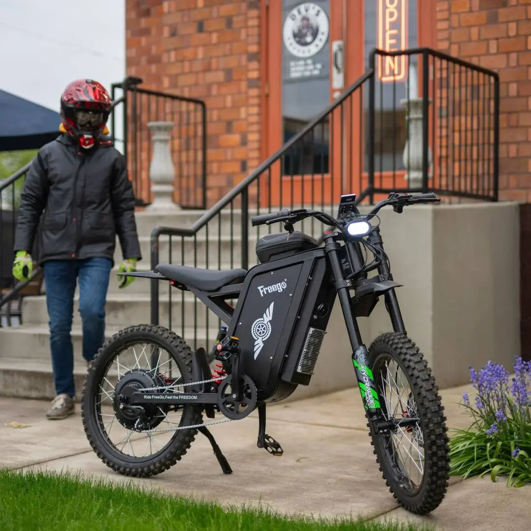 Freego X3 / X3 Pro All-Terrain Electric Dirt Bike with Pedals