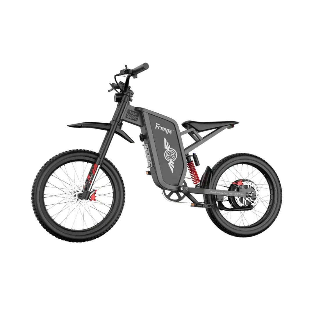 Freego X1 All-Terrain Electric Dirt Bike with Pedals