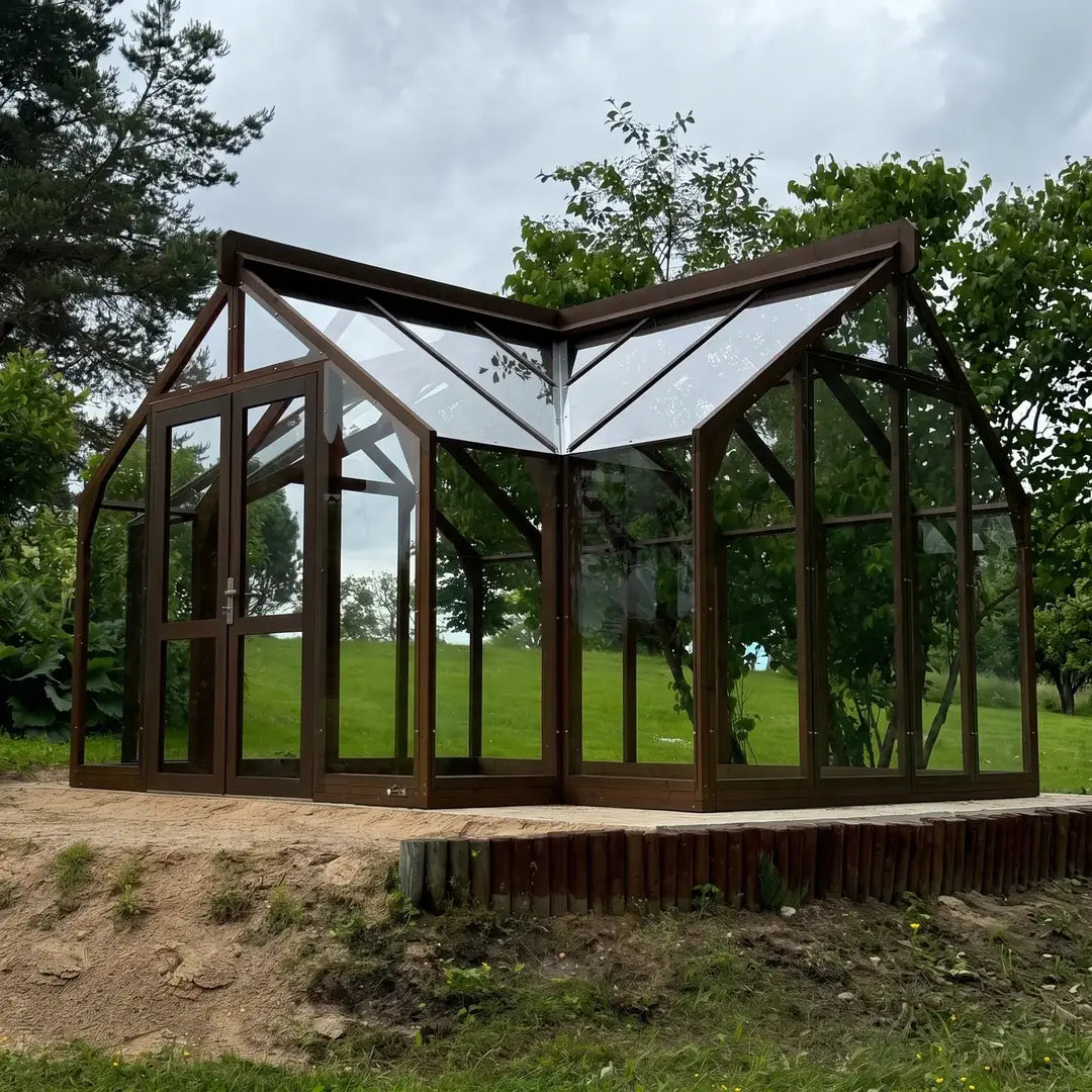 YourGreenHouses Heritage Nord T-shape Greenhouse / Garden Room