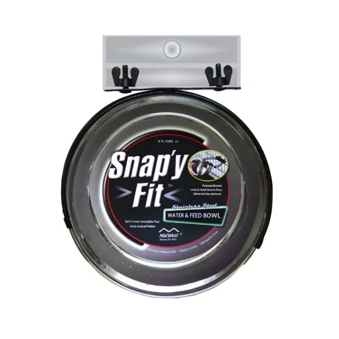Bird in Hand Snappy Fit Dog Bowl