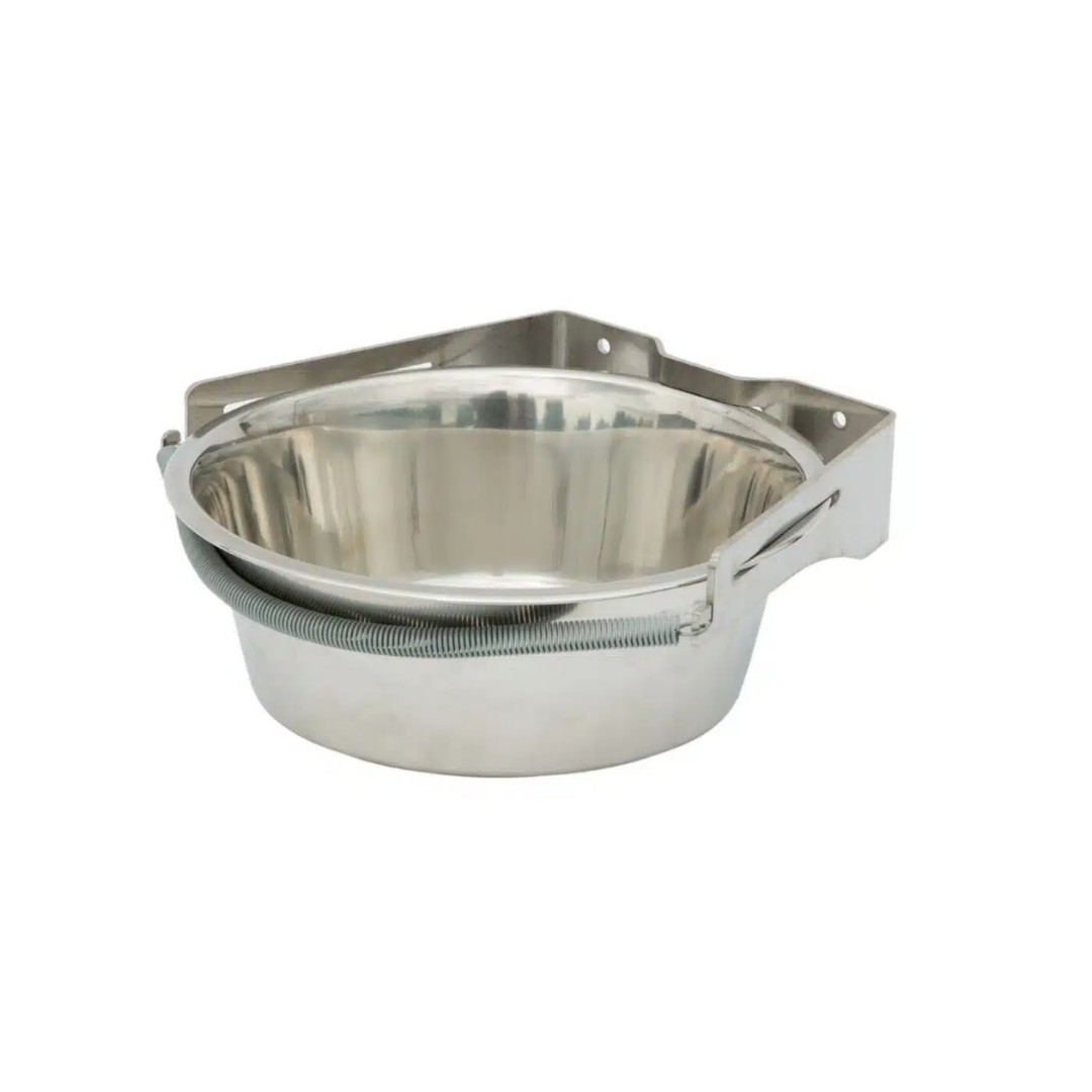 Bird in Hand Wall Mount Stainless Steel Bracket w/ Bowl