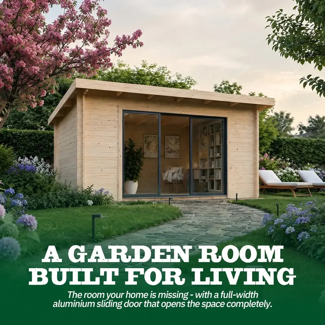 YourGreenHouses Nordwood Garden Studio Slide Plus